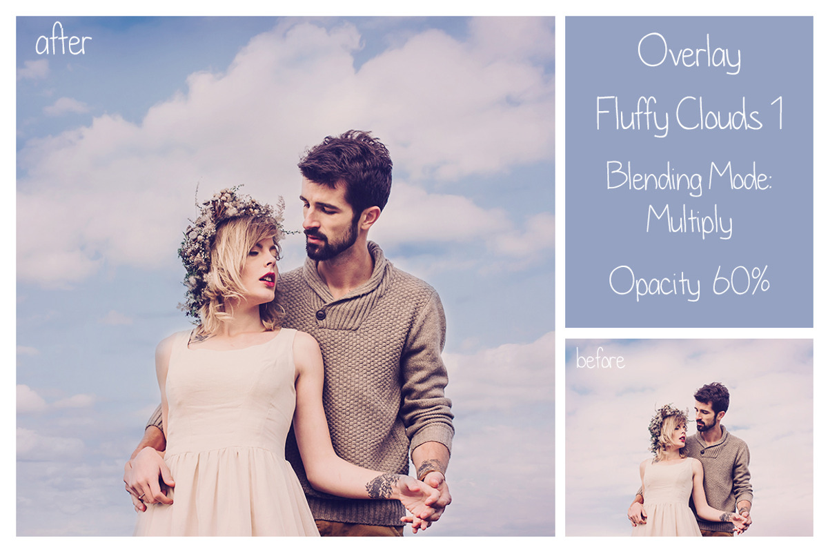 30 Cloudy Sky Overlays, a Texture Graphic by LovePhotoMoment (Photo 10 of 11)