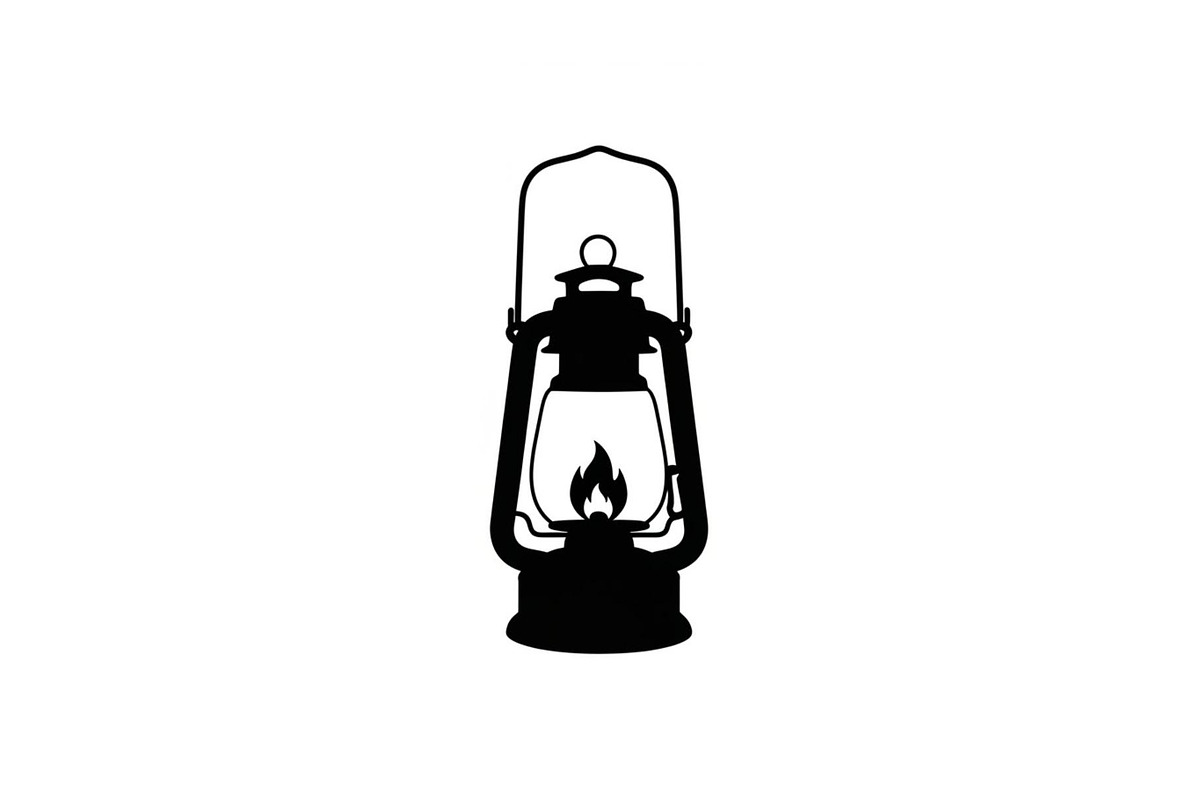 Vintage Lantern Silhouette Bundle, an Icon by Artivon (Photo 5 of 10)