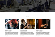 Hair Salon Premium WordPress Theme, a WordPress Template by IceTemplates (Thumbnail 3 of 3)
