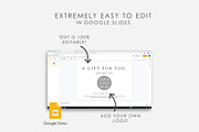 Gift Certificate Template with Logo, a Card Template by DesignStudioTeti (Thumbnail 3 of 4)