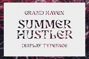 Grand Haven Display Typeface