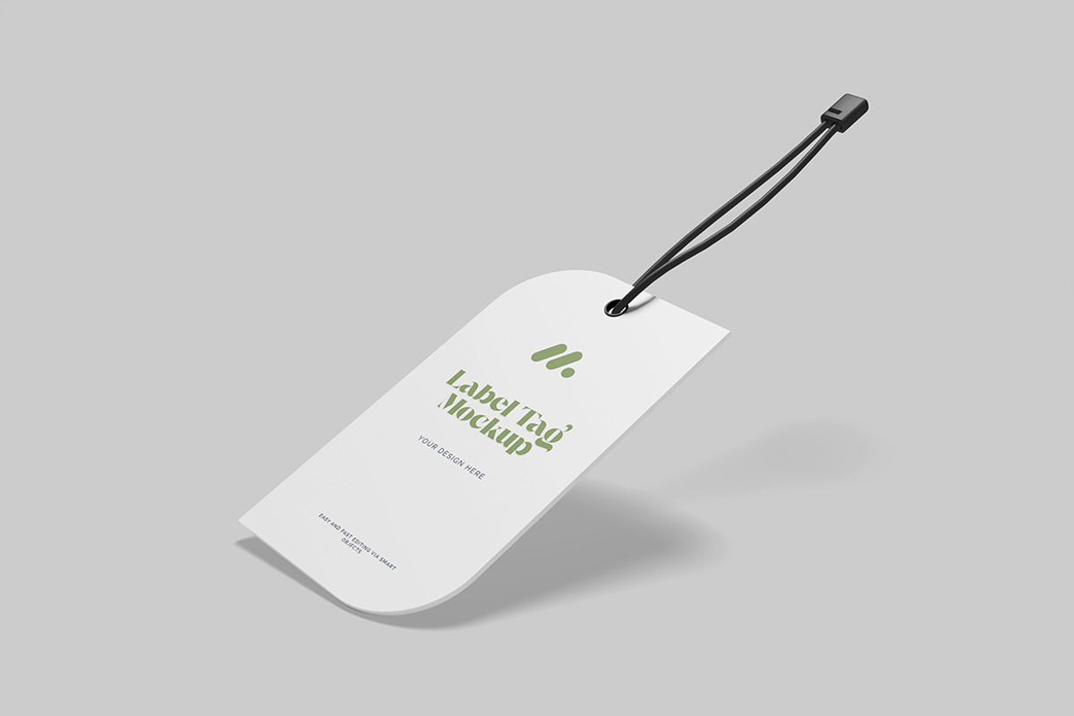 Label Tag Mockup, a Mockup by DxSLEX (Photo 3 of 5)