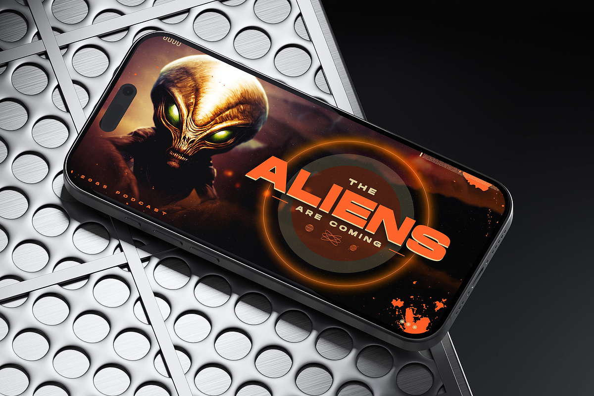YouTube Video Thumbnail Alien Theme, a Social Media Template by SeraphimChris (Photo 2 of 3)