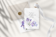 Iris Flowers, a Decorative Illustration by Vasmila (Thumbnail 4 of 9)