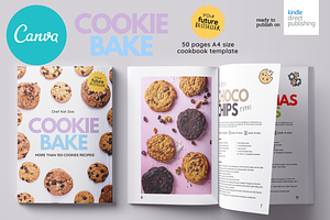 Cookies Recipes Cookbook Template
