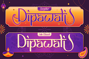 Bharvati - Diwali Display Font, a Sans Serif Font by Burntilldead (Thumbnail 5 of 12)