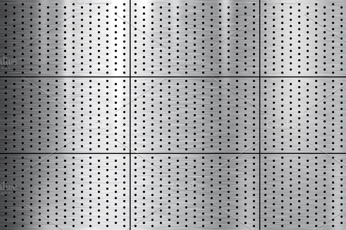 Silver metal texture background, a Decorative Illustration by ArtBackground