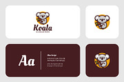 Mascot Modern Koala Logo Design, a Branding & Logo Template by Artnivora.Std (Thumbnail 2 of 3)