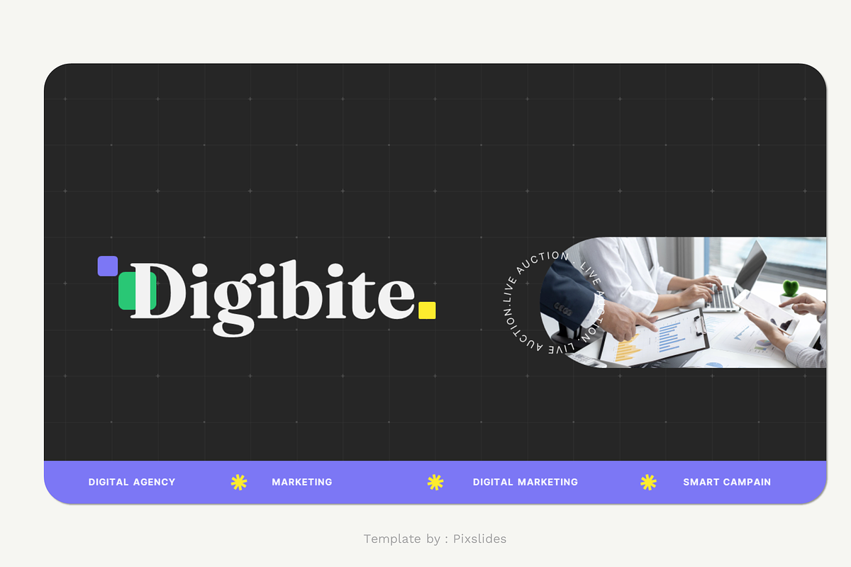 Digital Marketing PowerPoint, a Presentation Template by Pixslides (Photo 3 of 6)