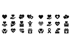 Various symbols representing love, an Object Illustration by ZinetroN