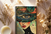 CELESTIAL PEOPLE JUNK JOURNAL PAGES, a Person Illustration by Daring Digies (Thumbnail 6 of 8)