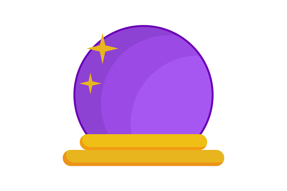 Magic Ball Illustration Icon, an Icon by Pexelpy (Photo 2 of 2)