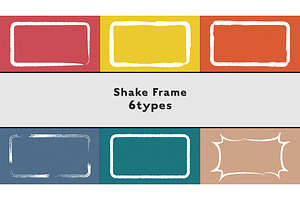 Shake frame 6types (Mogrt)