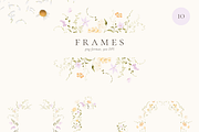 Dreamy Spring Watercolor Wildflowers, a Decorative Illustration by Altea Design Studio (Thumbnail 4 of 15)