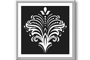 Floral Vector Abstract Pattern, a Decorative Illustration by FineArtStudio (Thumbnail 3 of 3)