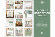 Instagram Post Templates for Airbnb, a Social Media Template by Templatables (Thumbnail 6 of 12)