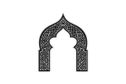 Islamic Arch Window Vector Bundle, an Illustration by yasushie (Thumbnail 45 of 51)