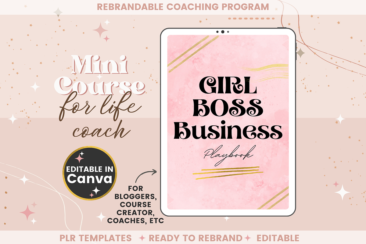 Mini Course for Female Life Coach, a Templates & Theme by bellaROSEworkshop (Photo 5 of 10)