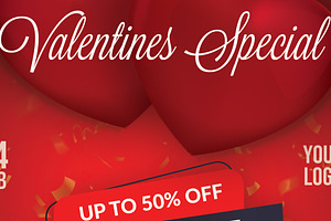 Valentines Day Sale Flyers