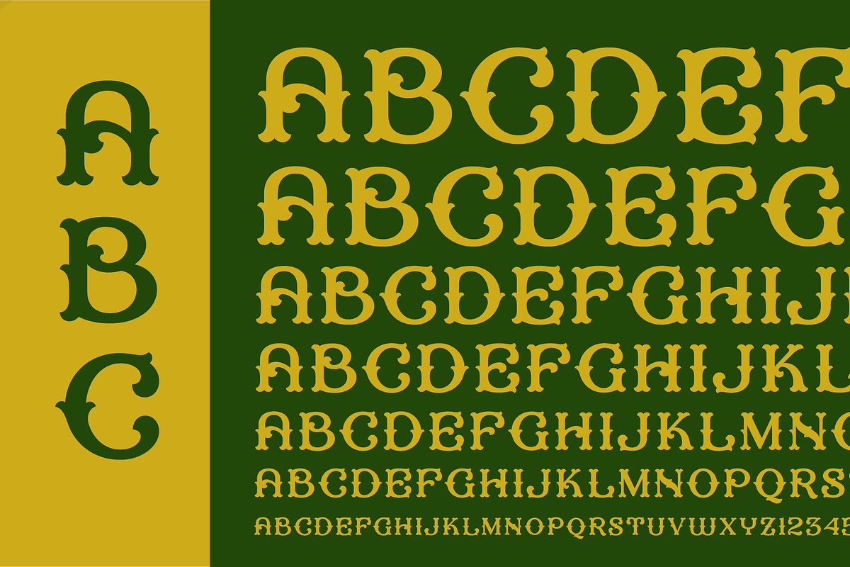 Boulangerie, a Font by Drew Melton (Photo 1 of 6)