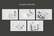 Stationery / Branding Mockup, a Books & Magazine Mockup by simuradi (Thumbnail 10 of 10)