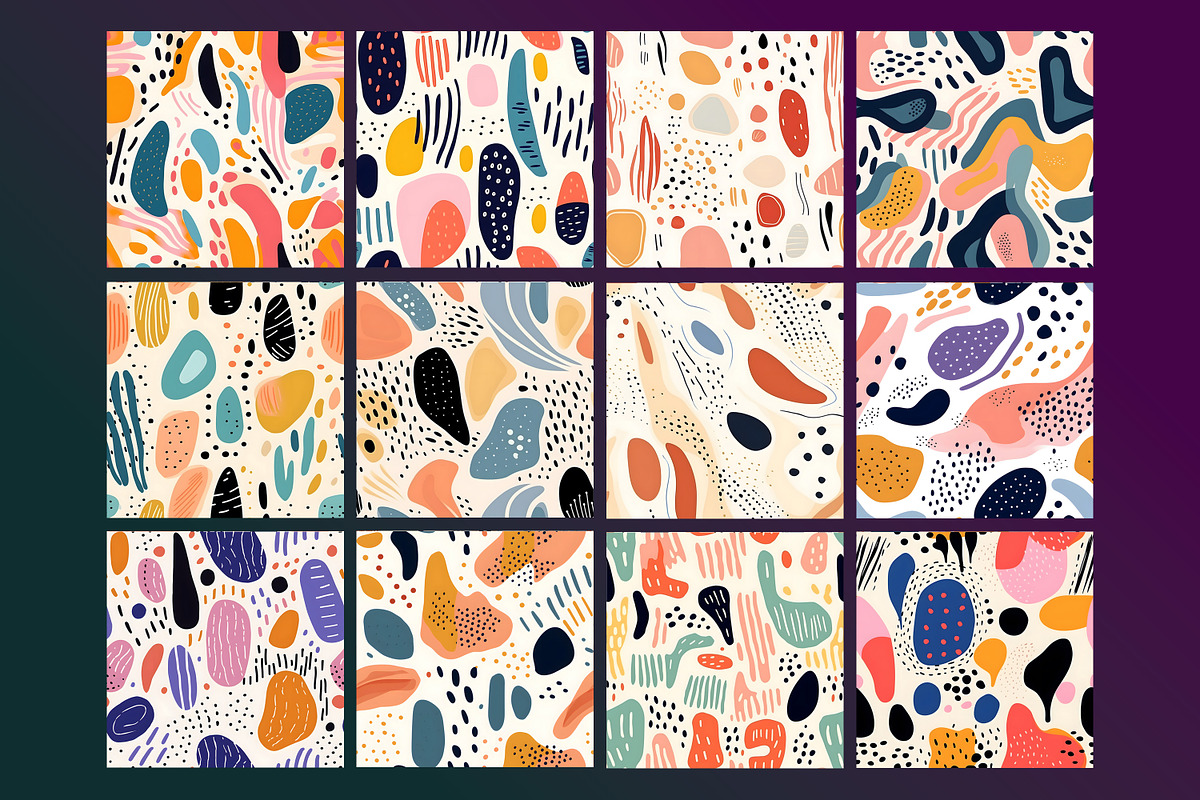 Abstract Boho Seamless Pattern, a Pattern Graphic by Forhadx5 (Photo 5 of 11)