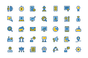 75 Human Resources Vector Icons