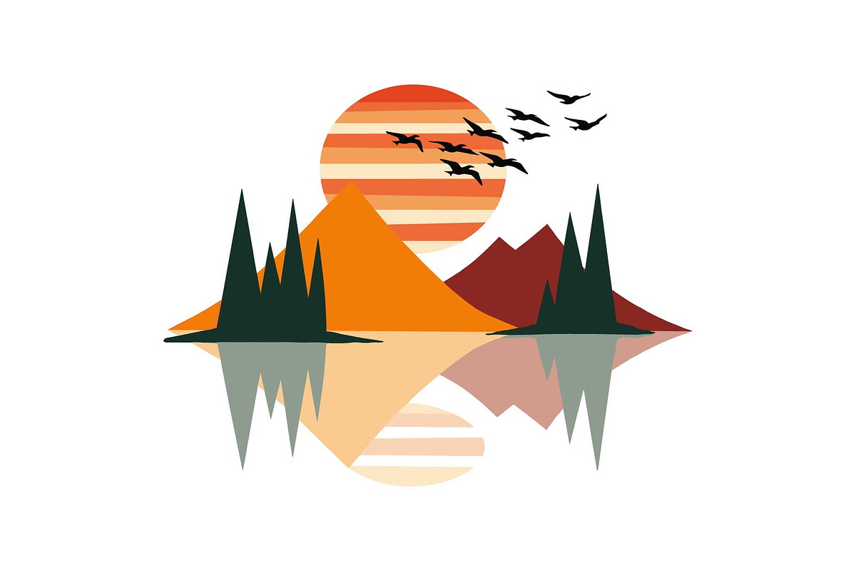 Outdoor Camping Badge Bundle, an Object Graphic by Gfx_Store (Photo 5 of 13)