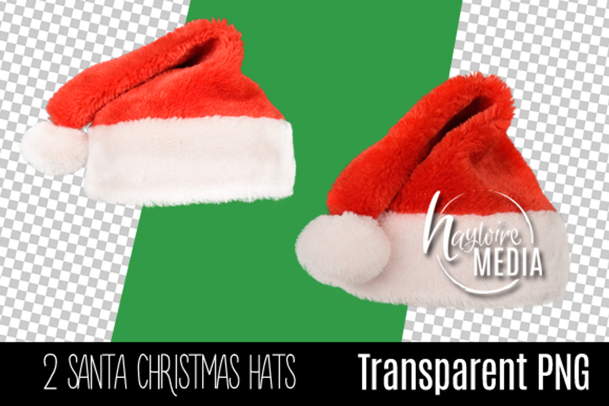 Digital PNG Christmas Santa Hat 2