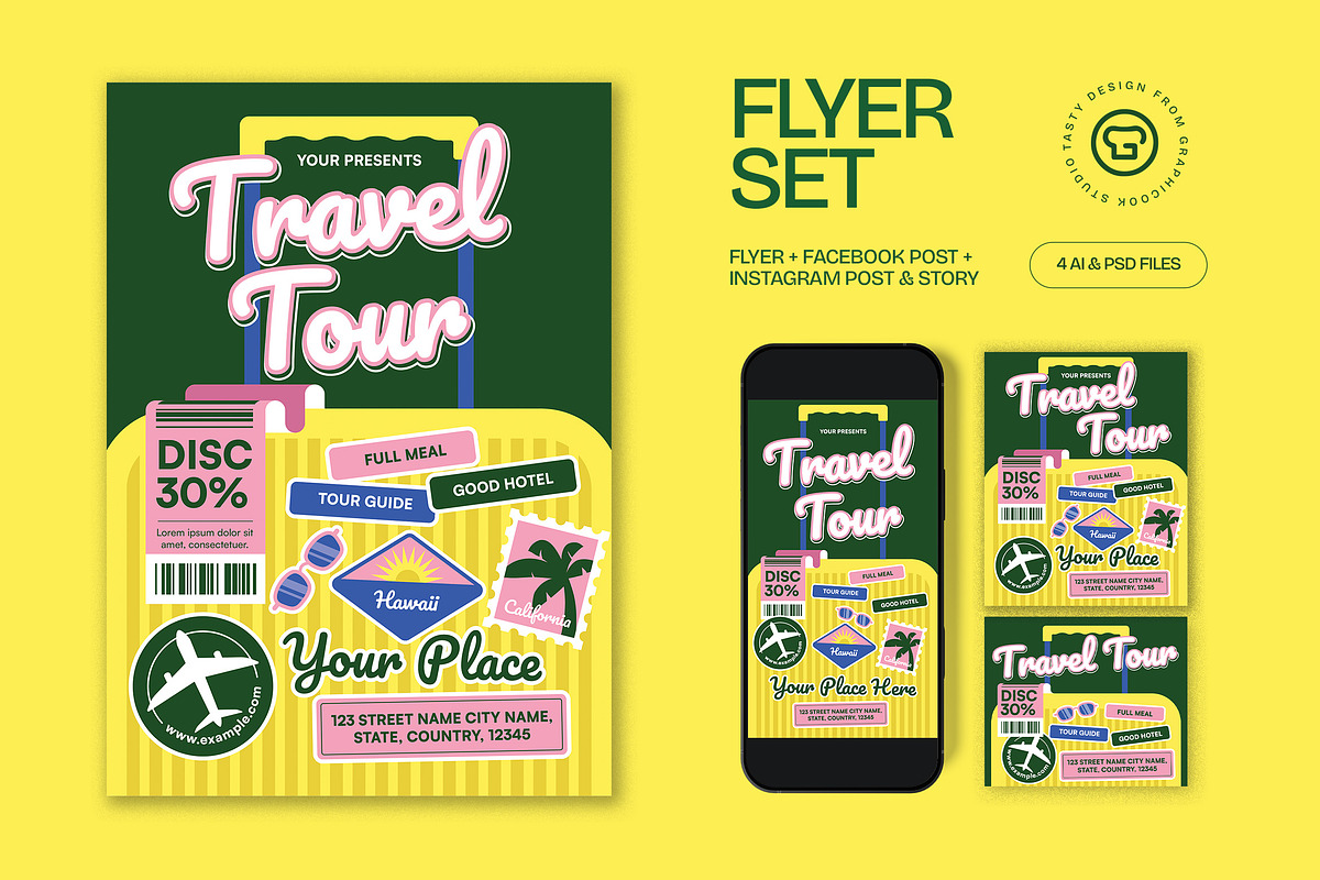 Travel Tour Flyer