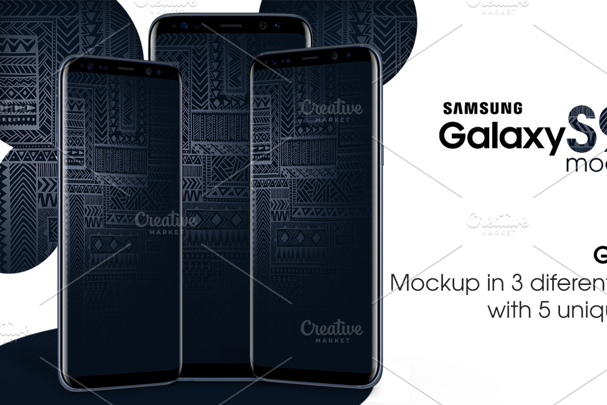 Galaxy S9 Mockup, an Android Mockup by Design by Mirko