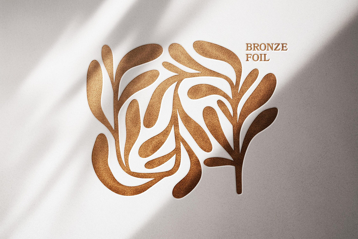 Foil Stamp Text & Logo Mockup, a Layer Style Add-On by Design Squad (Photo 6 of 7)