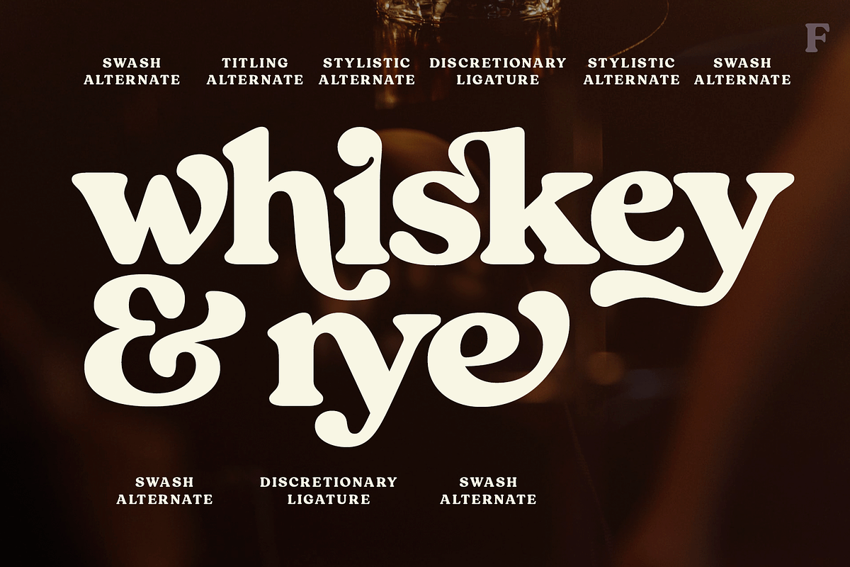 Whiskey Sour Retro Serif, a Serif Font by Fenotype (Photo 3 of 14)