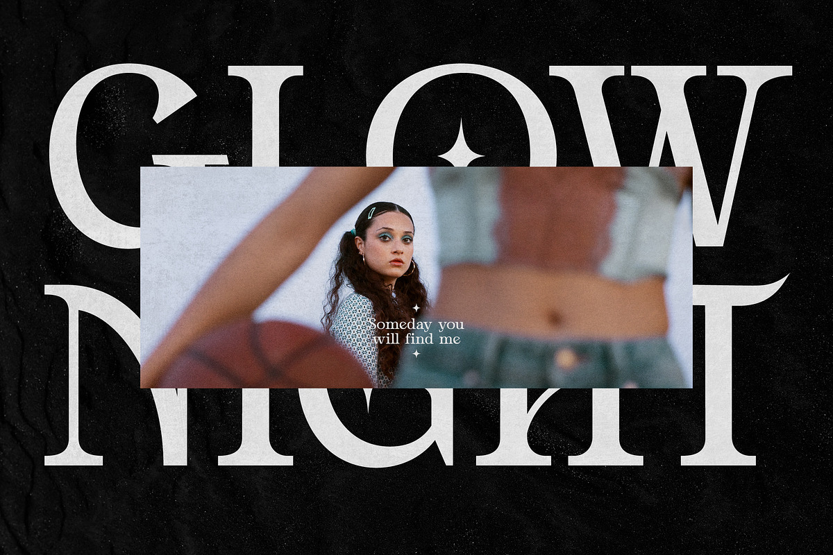 Glow Night Stylish Serif Font, a Serif Font by Storytype Studio (Photo 7 of 16)