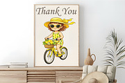 Lemon Girls Sublimation Clipart Bund, an Illustration by RobertsArt (Thumbnail 2 of 5)