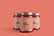 Jam Jar Mockup, a Packaging Mockup by GraphicWave (Thumbnail 5 of 7)