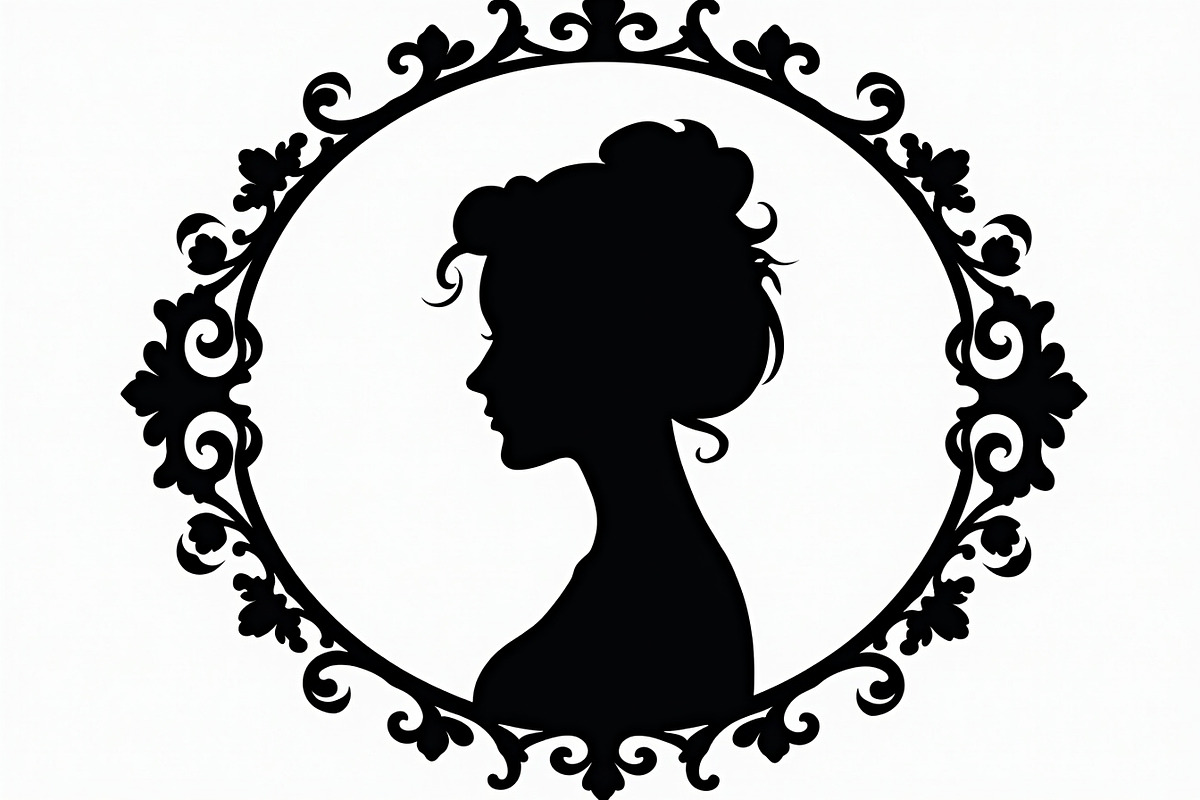 cameo silhouette designs bundle, an Illustration by jahid234 (Photo 8 of 8)