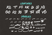 Night Owl Brush Font, a Handwritten Font by Deeezy (Thumbnail 5 of 6)