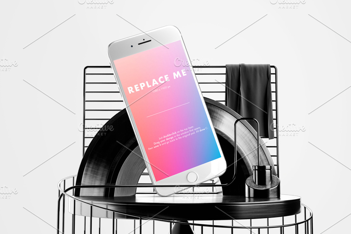 iPhone 8 Creative Mockups Set, an iPhone Mockup by As Good As Possible (Photo 12 of 16)