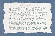 Peachy Naughty a Whimsy Curly Font, a Handwritten Font by Blankids Studio (Thumbnail 10 of 10)