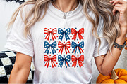 Patriotic Bows Transparent PNG Clipa, an Illustration by Sublimation Artist (Thumbnail 7 of 9)