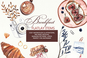 Breakfast Flatlay Collection