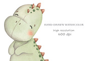 Dinosaur party, an Animal Illustration by NellyaEgorova (Thumbnail 4 of 10)