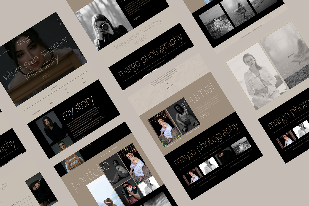 Margo Photographer Template, a Squarespace Template by Beliveart (Photo 3 of 4)