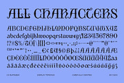 CS Rupinder – Gothic Uncial Font, a Blackletter Font by Craft Supply Co. (Thumbnail 8 of 8)