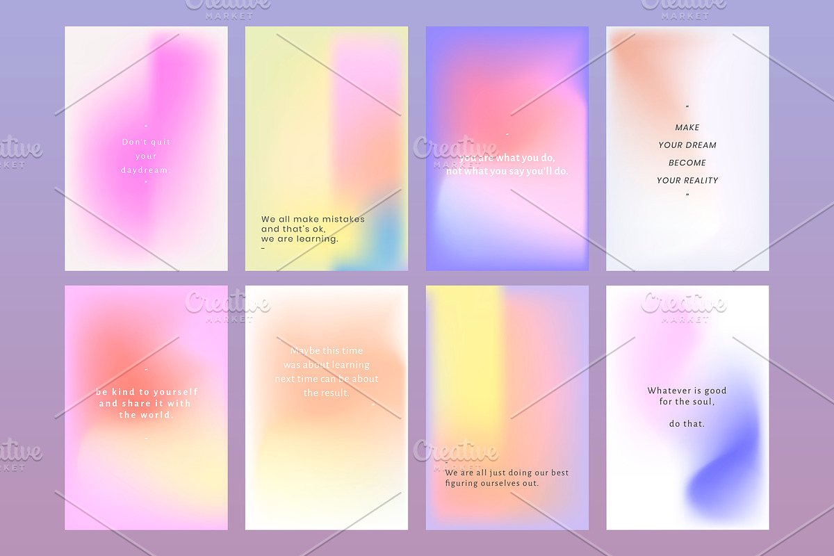 Social media templates set, a Social Media Template by rawpixel
