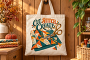 Autumn Sewing Clipart Bundle, an Object Graphic by Colorsfav (Thumbnail 7 of 7)
