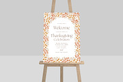 Minimalist Thanksgiving Welcome Sign, a Poster Template by BrandPacks (Thumbnail 2 of 5)