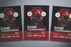 Game Tournament Flyer