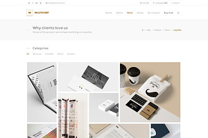 Multicorp - Clean Business WP Theme